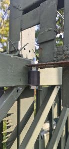 New guide wheels installed on gate in Wellington
