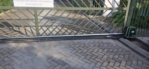 New gate motor rack installed during Wellington gate motor upgrade