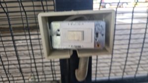 Loose electrical connection at the gate motor isolator found during a Paarl gate motor repair