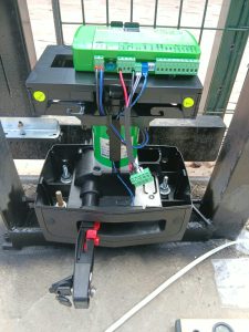Centurion D6 Smart gate motor during installation in Wellington