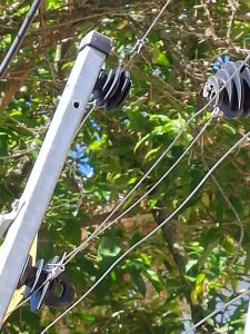 Photo of broken electric fence in Paarl